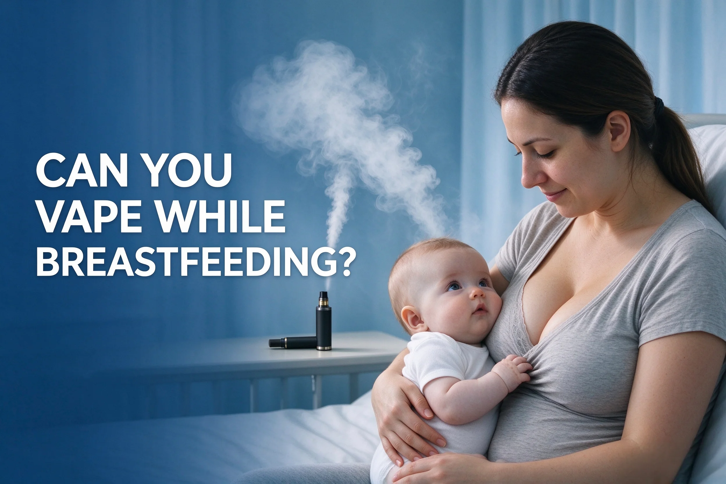 Can You Vape While Breastfeeding? What Nursing Mothers Need to Know