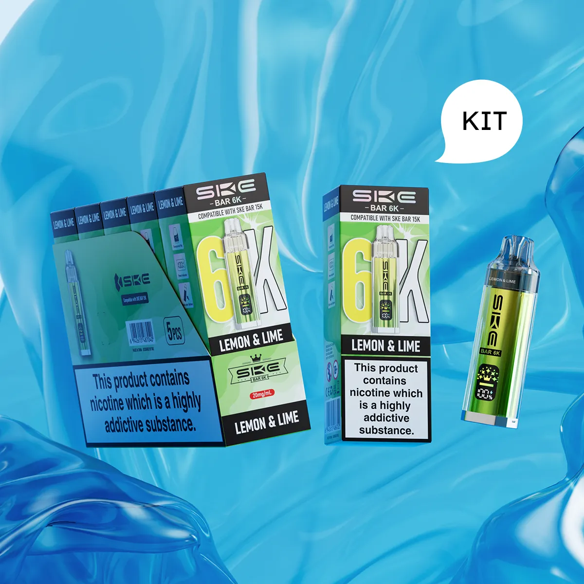 SKE Bar 6K Packaging