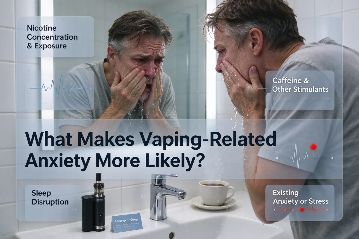 Can Vaping Cause Anxiety? Understanding the Link Between Nicotine and Mental Health What Makes Vaping-Related Anxiety More Likely?