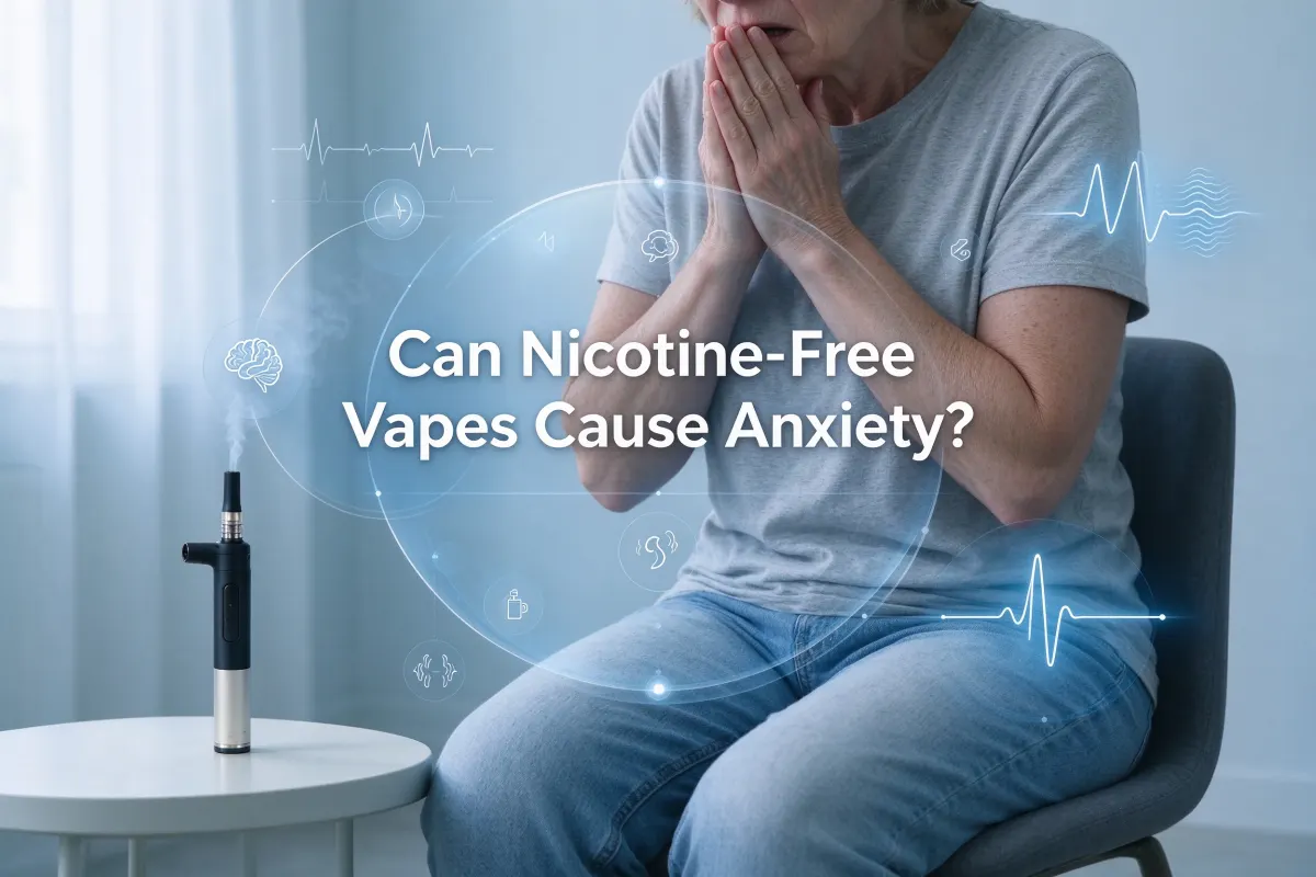 Can Vaping Cause Anxiety? Understanding the Link Between Nicotine and Mental Health Can Nicotine-Free Vapes Cause Anxiety?