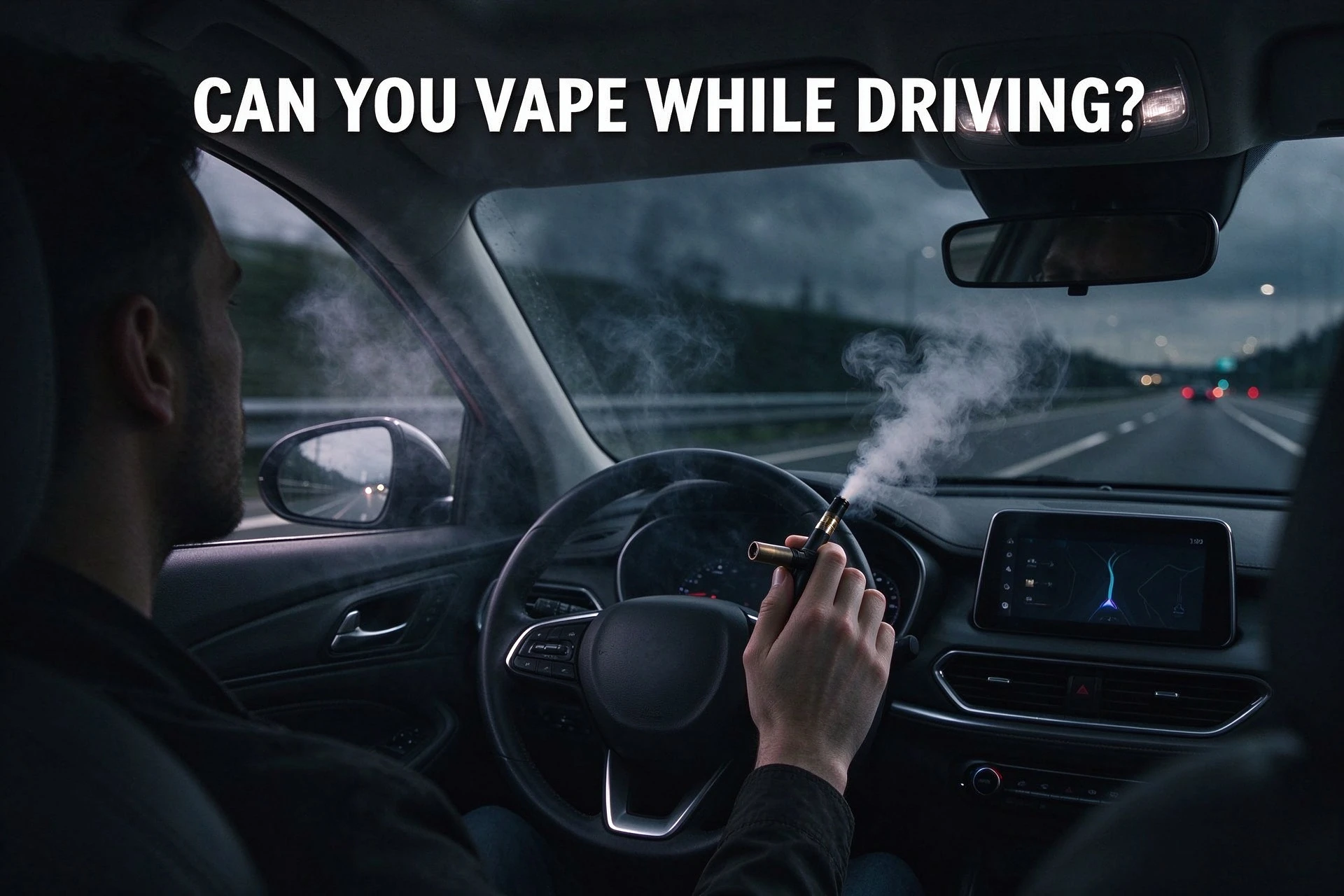 Can You Vape While Driving? Laws, Safety Risks, and What Drivers Should Know