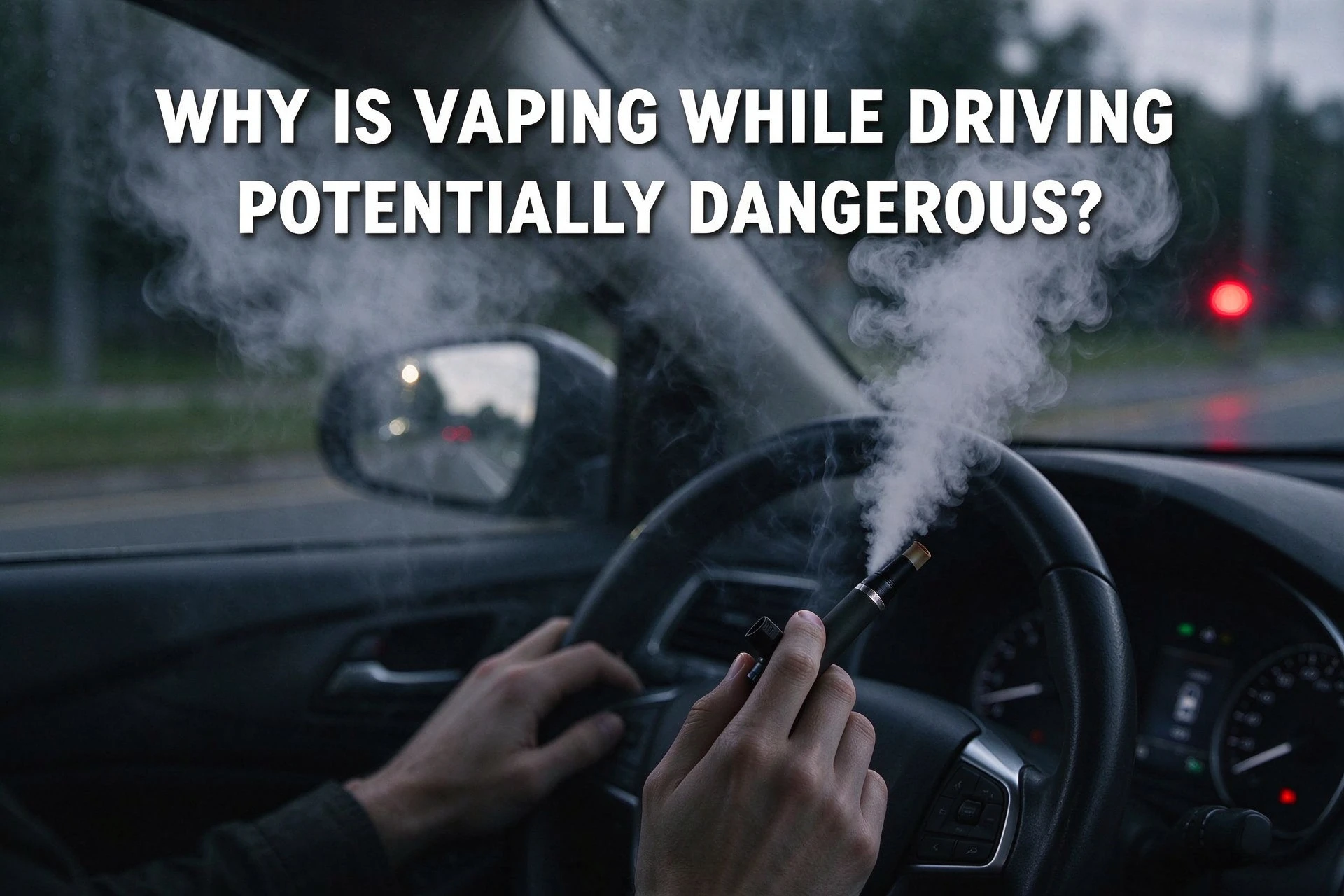 Why Is Vaping While Driving Potentially Dangerous?