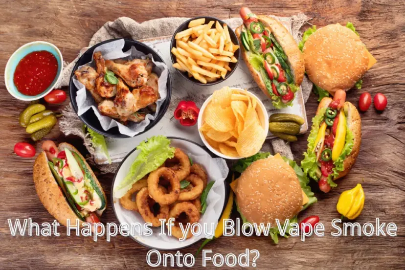 Article cover for What Happens If you Blow Vape Smoke Onto Food?