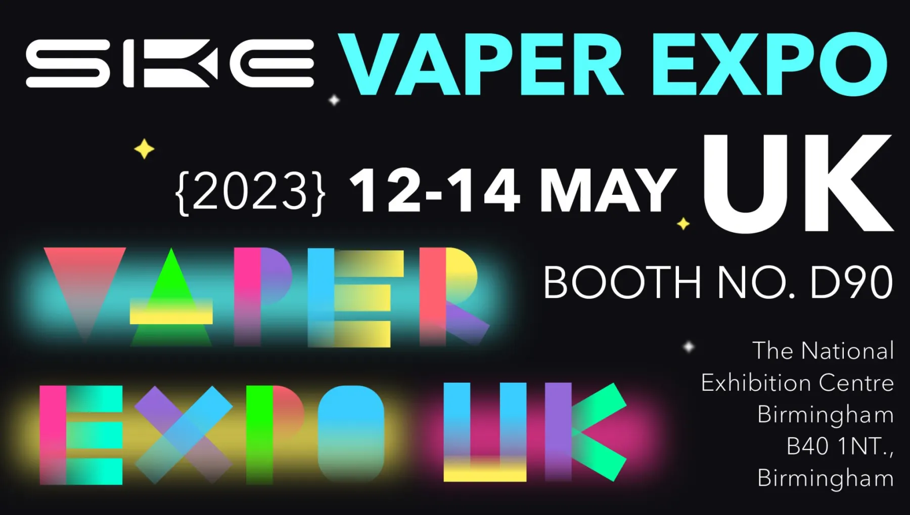 Exhibition | Join SKE Crystal at Vaper Expo UK 2023!