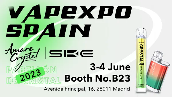 Article cover for Exhibition | Vapexpo Spain 2023: Visit SKE Booth B23!