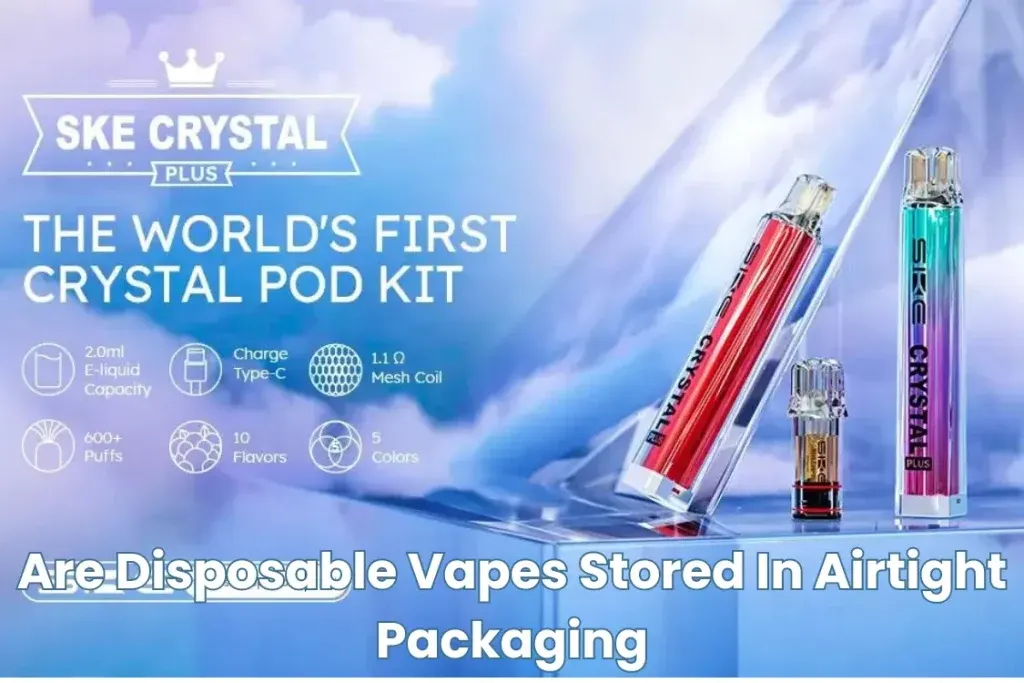 Are Disposable Vapes Stored In Airtight Packaging?