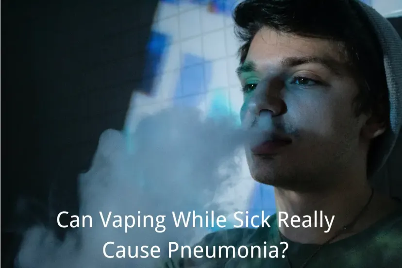 Article cover for Can Vaping While Sick Really Cause Pneumonia?